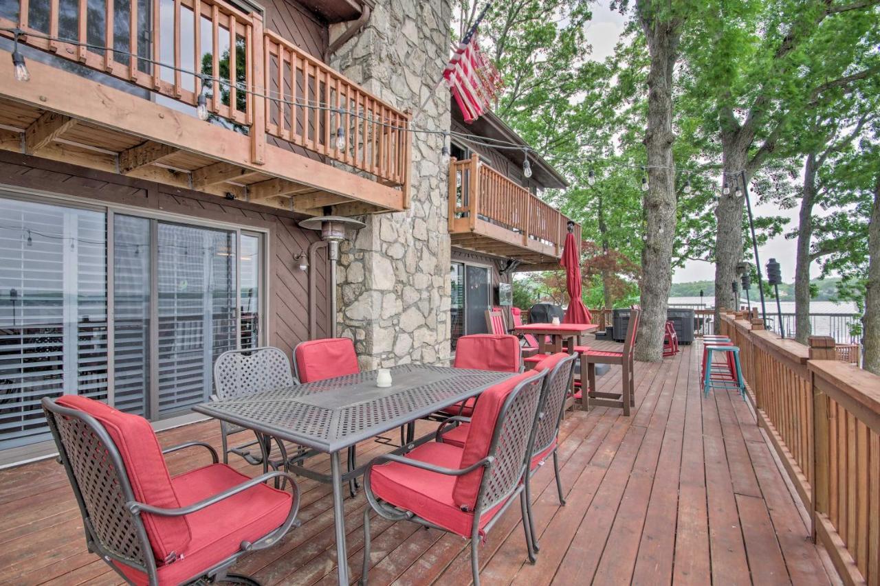 Waterfront Lake Ozark Home With Private Dock! Ngoại thất bức ảnh